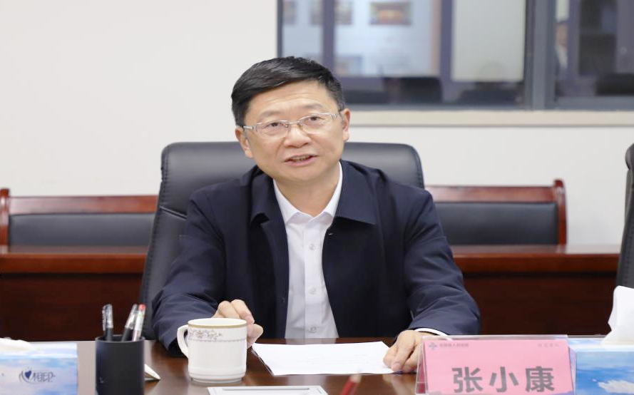 张小康到会昌县人民医院调研教学医院筹建工作-赣南医学院-gannan